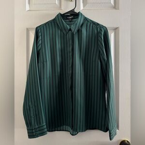 Express Long Sleeve Button-Up Blouse | Women’s Small | NWT